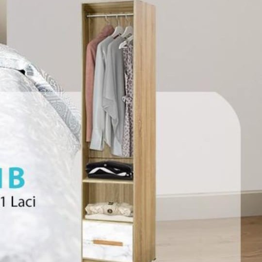 LEMARI PAKAIAN MODERN LEMARI BAJU LEMARI PAKAIAN MINIMALIS LEMARI 1 PINTU LEMARI PAKAIAN 1 PINTU