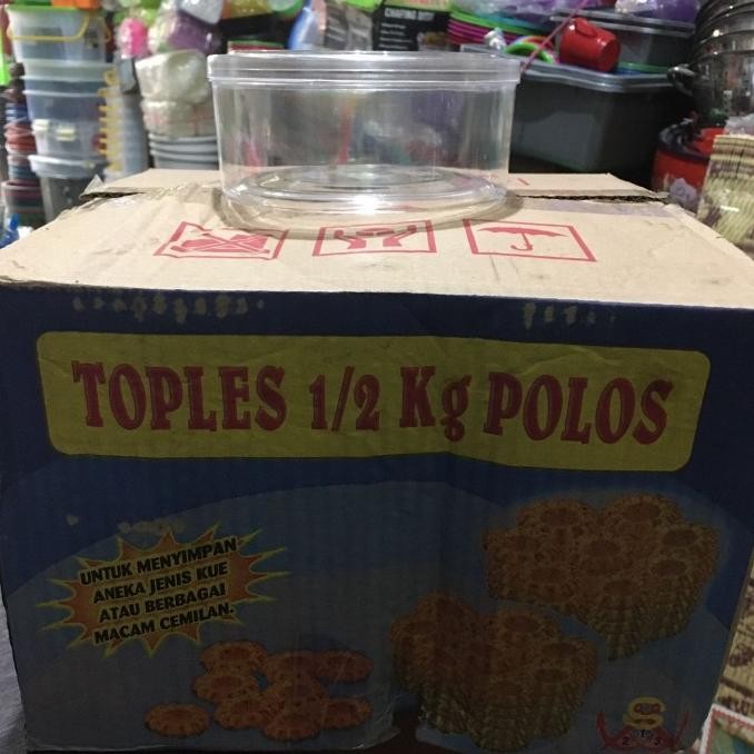 Toples Kue Kering Toples 500gr Toples Kue Lebaran