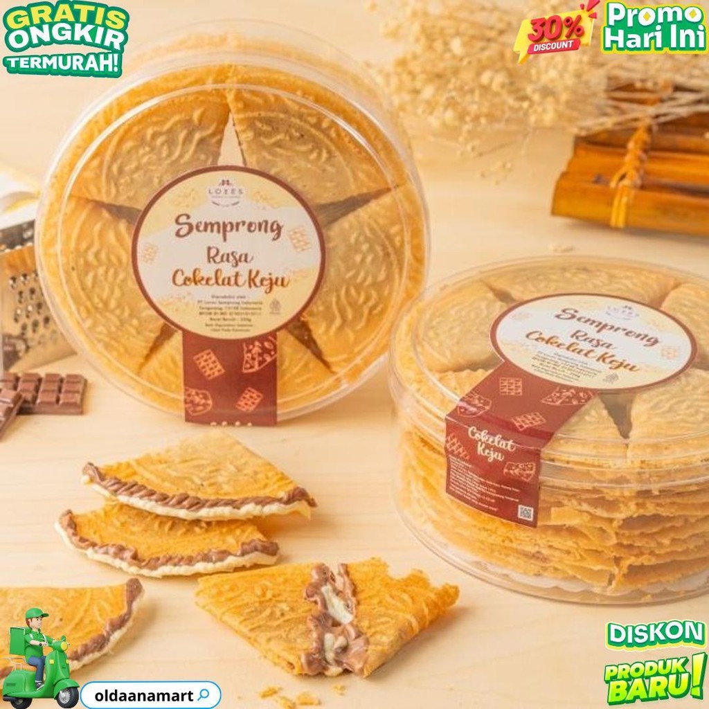 

Loves Semprong Ji Xiang Hampers Imlek Cny Isi Original + Cokelat Keju D Promo 2.2