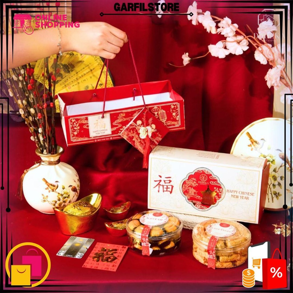 

Hampers Imlek Premium Gift (Toples 250Gr)/Fortune Package/Chinese New Year Hampers D Terlaris