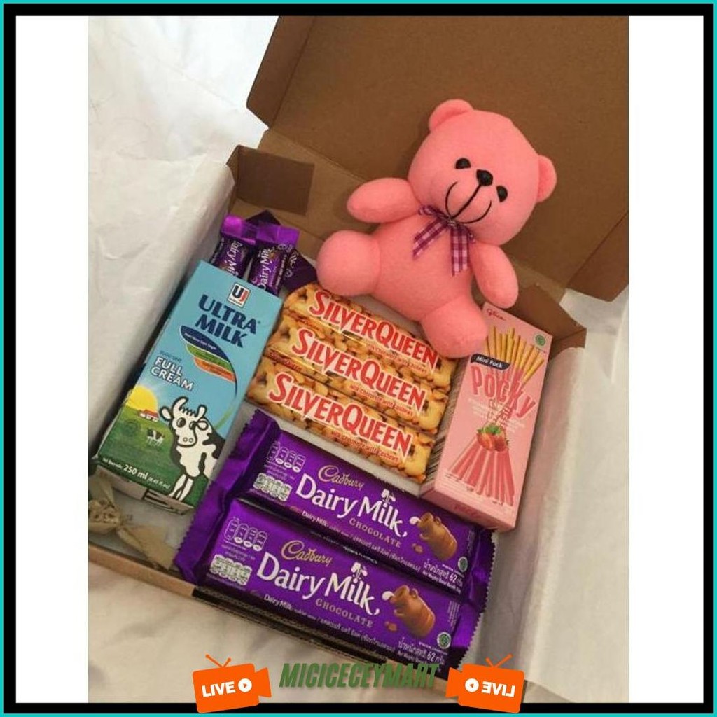 

Box Hampers Valentine Silverqueen/ Gif Box Coklat/ Kotak Box Hadiah/Dairymilk Termurah Banget