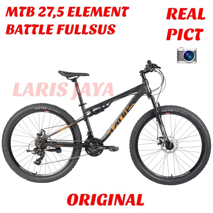 Sepeda gunung element battle full suspension sepeda mtb 27,5 inch element fullsus