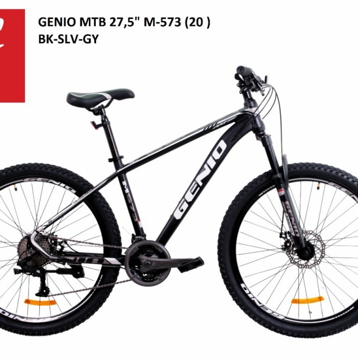 Sepeda MTB 27.5 Genio 573 27 Speed Alloy