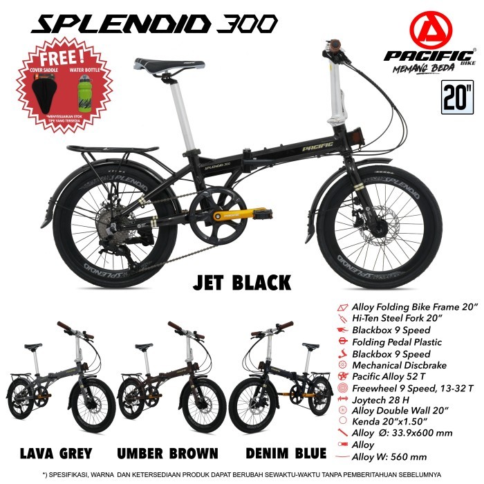 Sepeda Lipat PACIFIC SPLENDID 300 (Folding Bike)