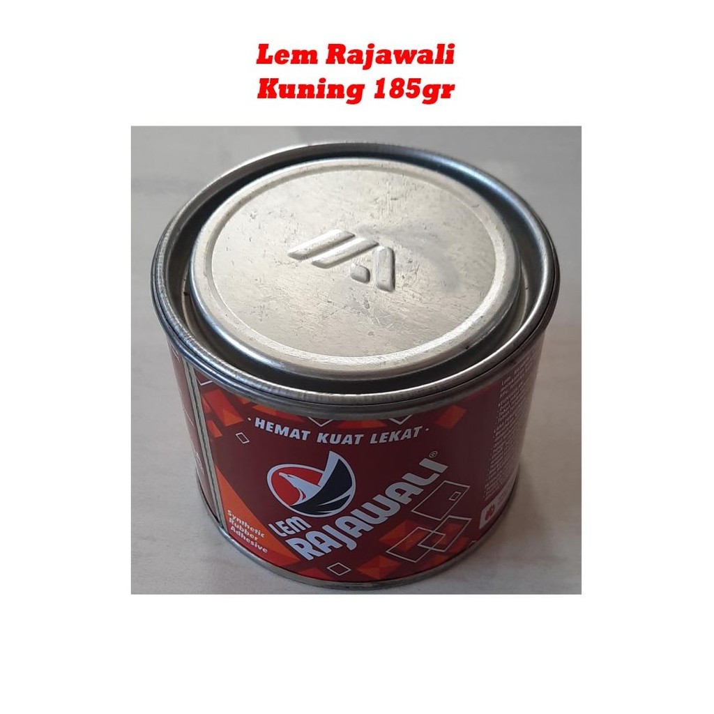@@@@] Lem Rajawali Kuning Kaleng 185 Gram / 200ml