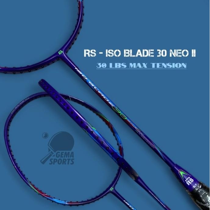 Raket Badminton bulutangkis RS ISO BLADE 30