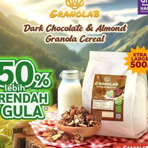 

Granola Gr Dar Chocolate Almond Granolab Mueli