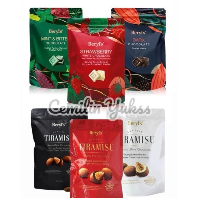 

Beryl Tirau Almond Chocolate 300Gr Beryl Dar Chocolate