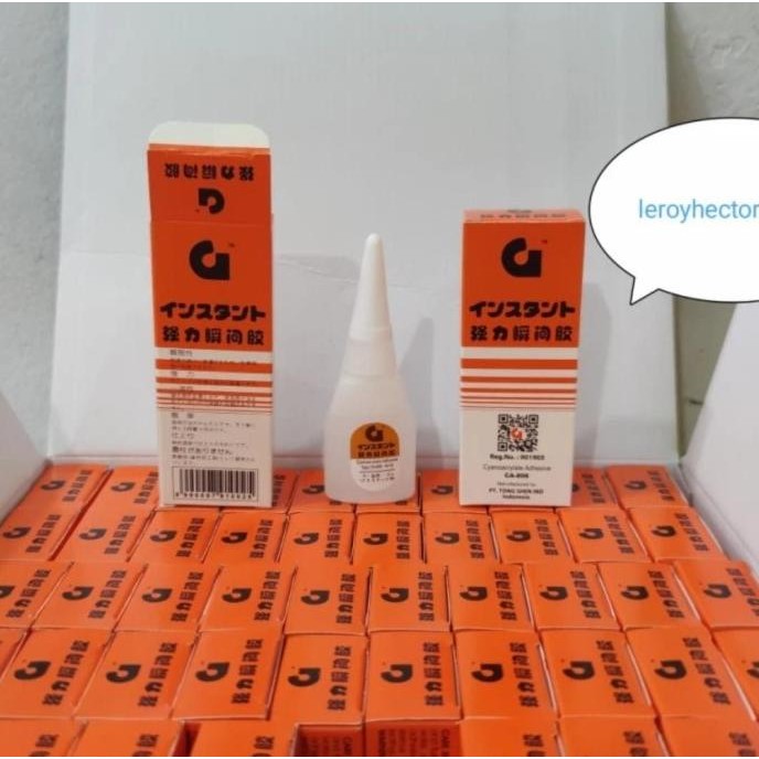 

1 BOX isi 50 pcs Lem G / Lem Korea / Lem Epotec 1box isi 50 buah