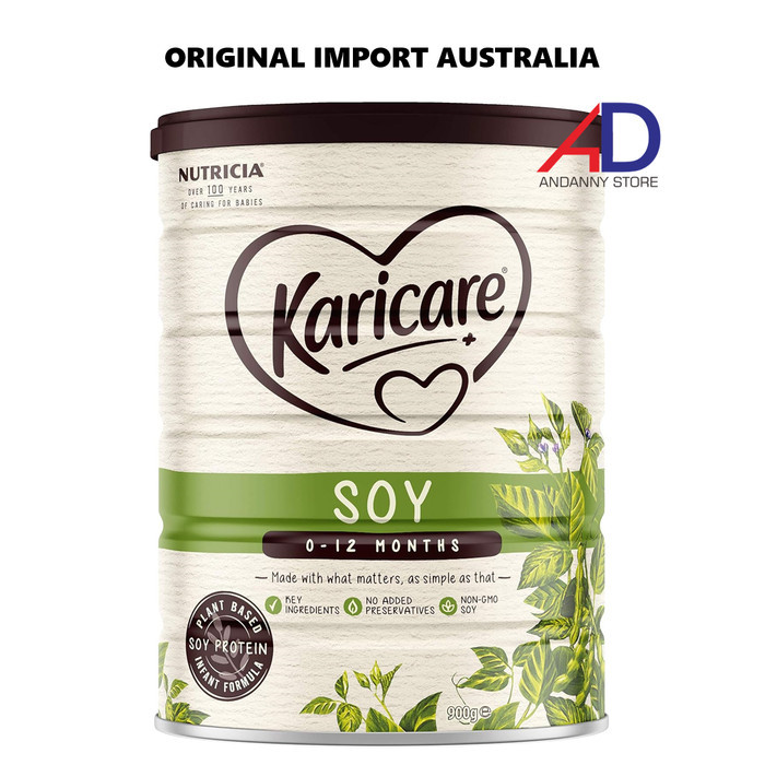 

KARICARE SOY MILK FORMULA / SUSU SOYA / SOY INFANT FORMULA / COWS MILK ALLERGY / SUSU PROTEIN