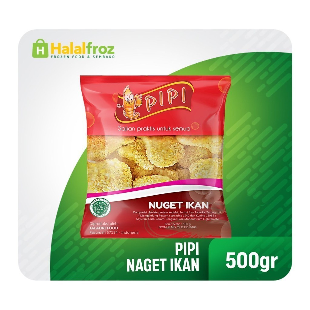 

Pina Naget Ikan 500gr Gosend Ready, Paling murah, Terlaris