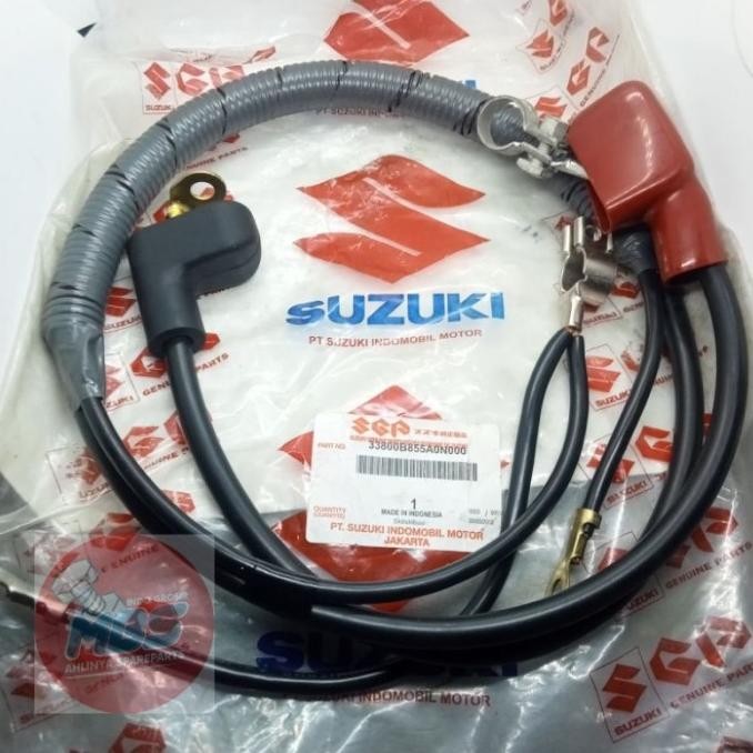 KABEL KE PALA AKI ECCU 1 SET SUB HERNES SUZUKI FUTURA CARRY AVP SGP ORIGINAL DAN TERPERCAYA
