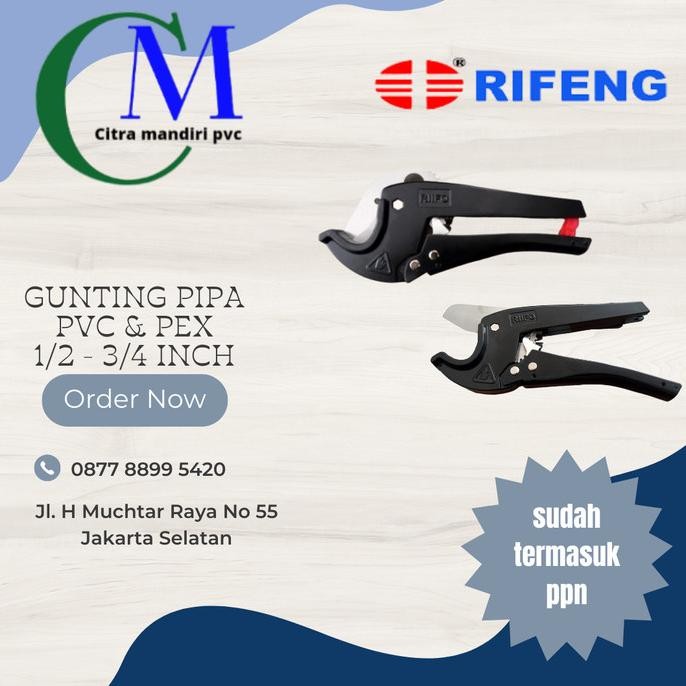 

Promo Gunting Pipa - Multilayer Pipe cutter - Rifeng COD