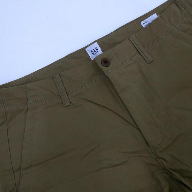Celana Panjang Cargo Pria Gap Essential Straight Cargo Pants Original Farhanamalika65