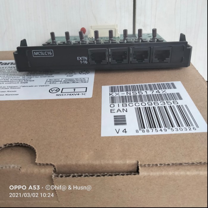 KX-NS5174 mcslc16 / Module card Extension