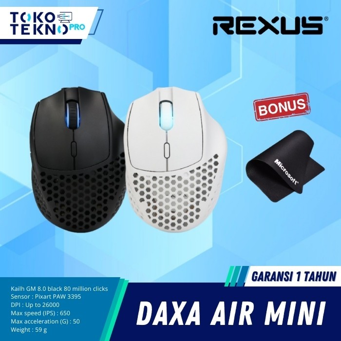 Rexus Daxa Air Mini Wireless Mouse