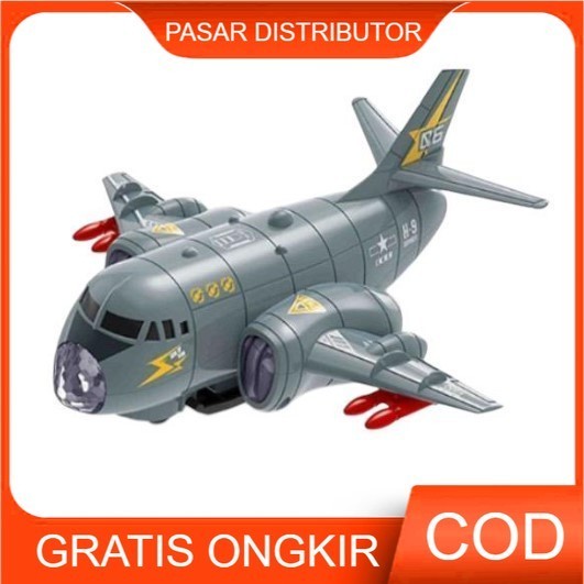 Mainan Anak PLANE BOMBER B/O H-9 BOMBER 286-32 Diy Pesawat Mainan Diecast Pesawat