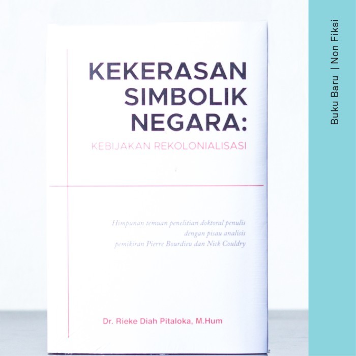 

BUKU KEKERASAN SIMBOLIK NEGARA - DR. RIEKE DIAH PITALOKA, M. HUM