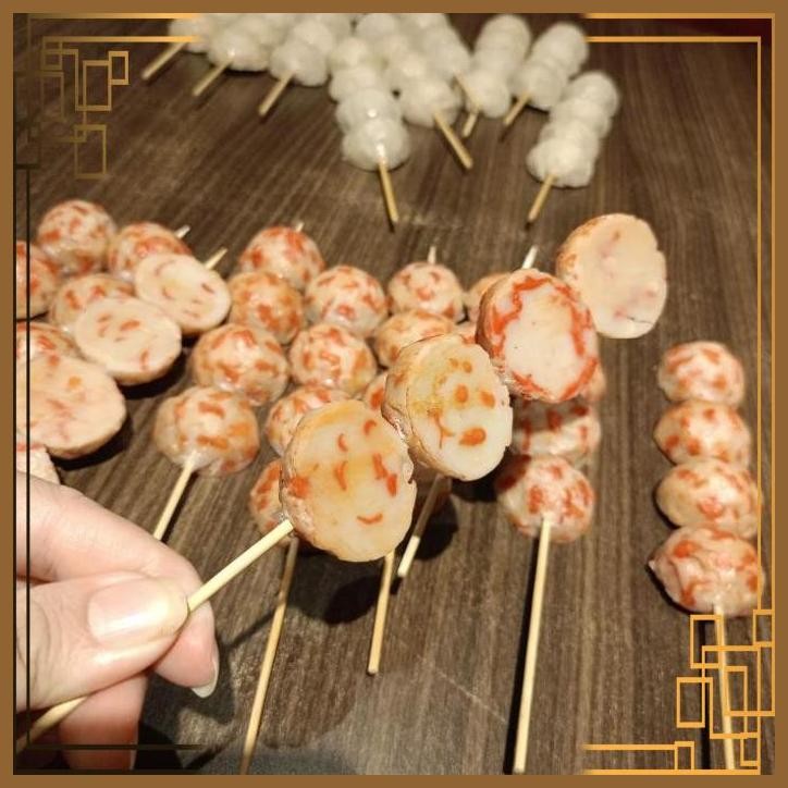 

[LKJ] REPLIKA MAKANAN DUMMY PAJANGAN BAKSO IKAN SALMON SATE