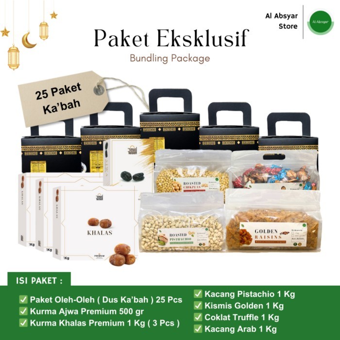 

Paket Oleh-Oleh Haji dan Umroh Eksklusif Premium Hampers Timur Tengah