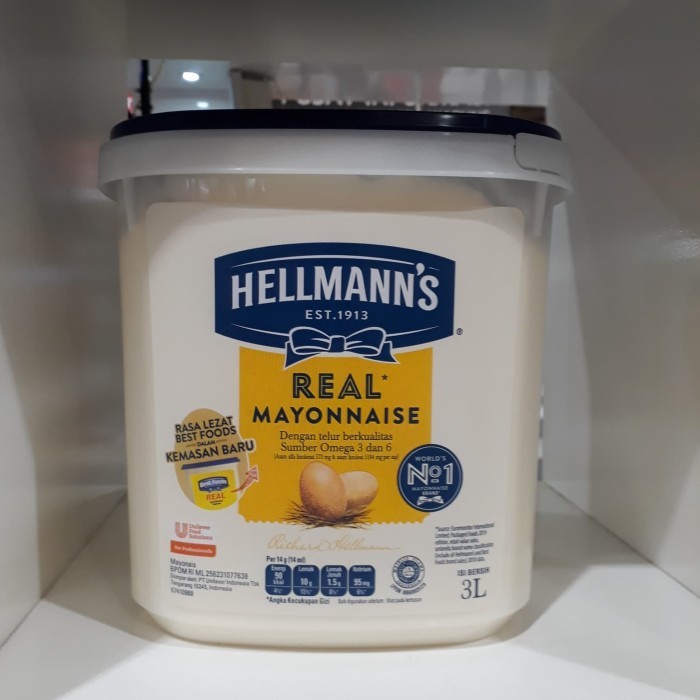 

Real Mayonnaise Hellmann's 3 Liter