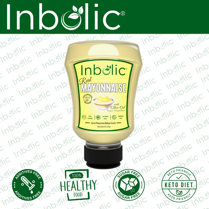 

Inbolic Sugar Free Mayonnaise Mayones Bebas Gula Mayones Keto