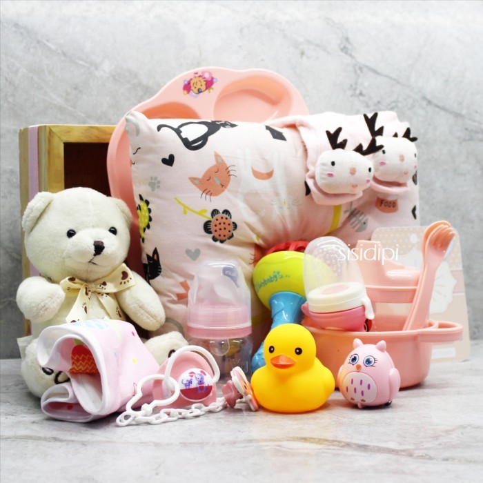 

Jual Finch Hampers Hadiah / Kado / Baby Born Gift / Parcel Lahiran Bayi Perempuan Murah