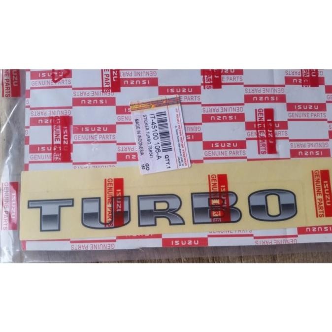 

Stiker Tulisan Turbo Pth Capsule Ori Best