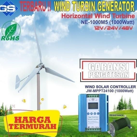Turbin Angin / Wind Turbine Controller / Wind Turbine Terbaru