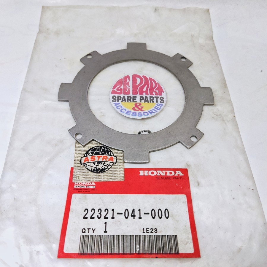 Besi plat kampas kopling C70 C700 C800 Astrea 800 Star Ori Honda 22321-041-000 Limited Item Barang L