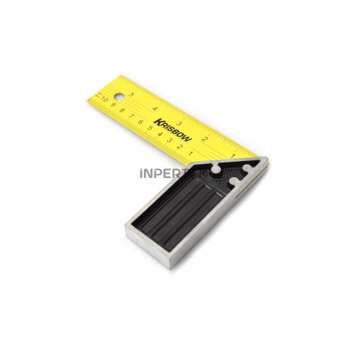 

Siku Besi Krisbow Penggaris Mistar 6 8 10 12 Inch / 150 200 250 300 Mm Try Square 15Cm 20Cm 25Cm