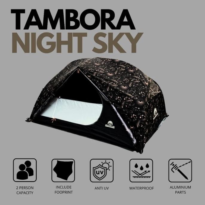 Tenda Camping Bigadventure Series Tambora 2 Reborn Kapasitas 2P Ori Leonimarimas