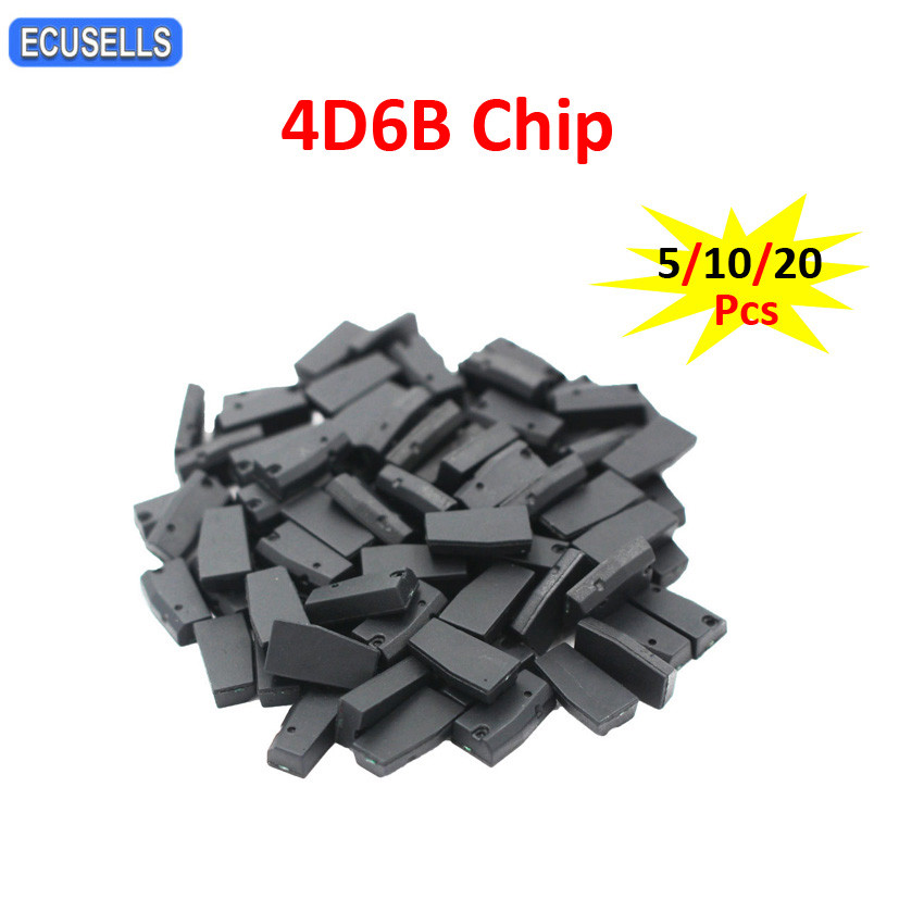 5/10/20Pcs Car Key Chips 4D6B Carbon Auto Transponder Chip