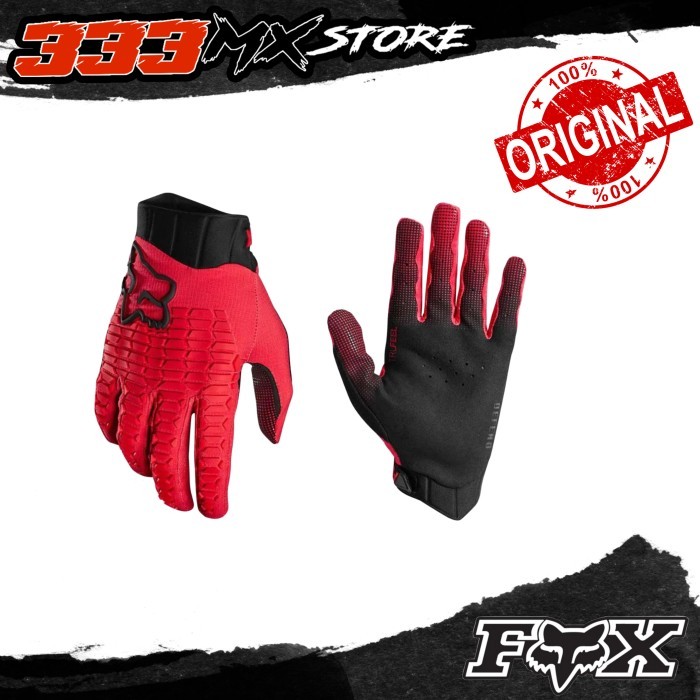 SARUNG TANGAN FOX DEFEND RED ORIGINAL GLOVE FOX DEFEND RED ORIGINAL