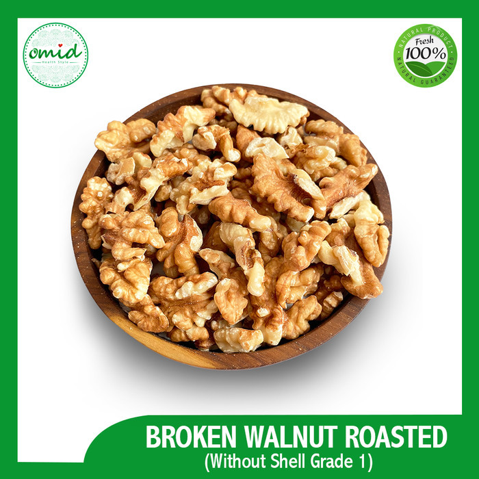 

ROASTED WALNUT BROKEN ( KACANG WALNUT PANGGANG ) - 1KG