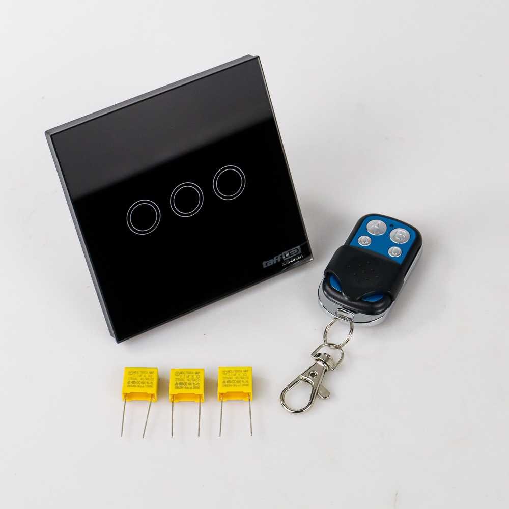 Saklar Lampu Luxury Touch LED with Remote / Saklar Sakelar Lampu Lisrik Rumah Rumahan Hotel Kamar
