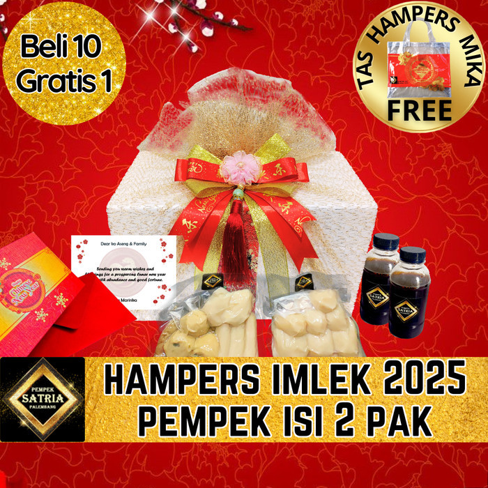 

HAMPERS HADIAH GIFT KADO STYROFOAM PEMPEK MPEK EMPEK SATRIA BEKU
