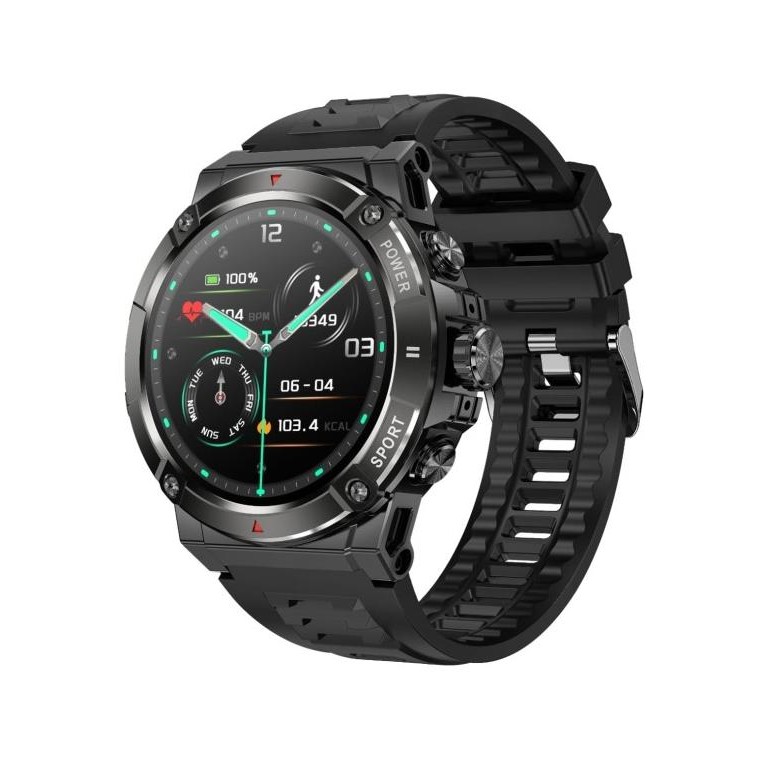 NORTH EDGE NX8 PRO Jam Tangan Pria Smart Watch Layar AMOLED GPS Barometer Kompas