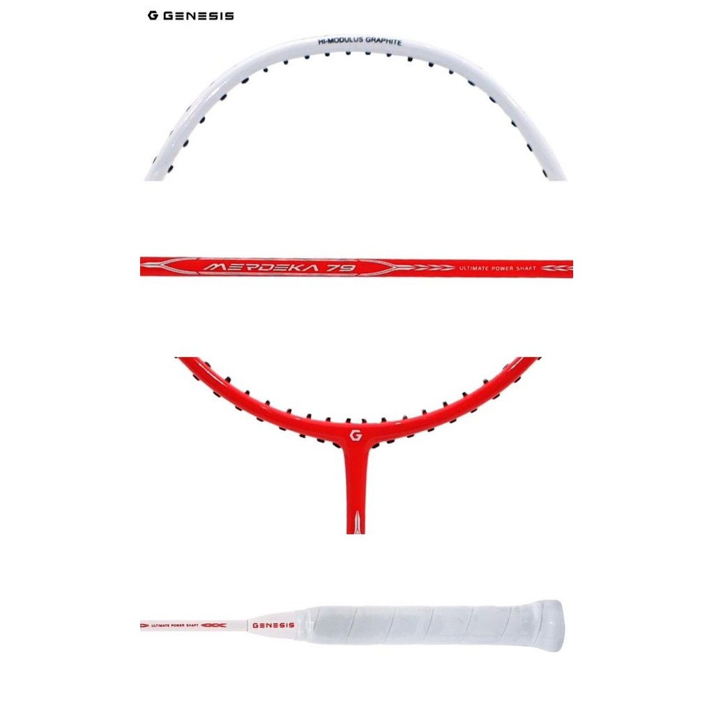 Diskon Raket Badminton Hq Hiqua Hi-Qua Genesis Merdeka 79 5U Full Carbon
