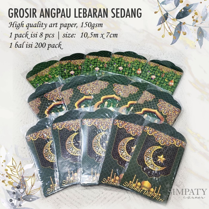 

TER Grosir Angpau Lebaran Amplop Lebaran SImpaty High Quality