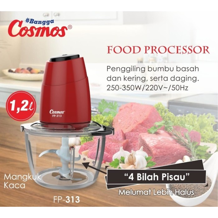 Cosmos Food Processor Fp 313 / Chopper Fp313