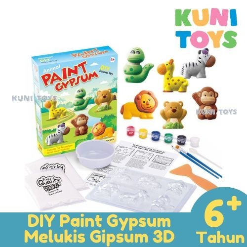 

PROMO Painting Gypsum Melukis 3D Mainan Murah Anak Anak Laki Laki Perempuan
