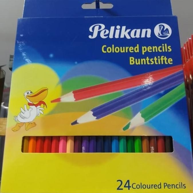 

HOT SALE PELIKAN PENSIL WARNA 24PCS