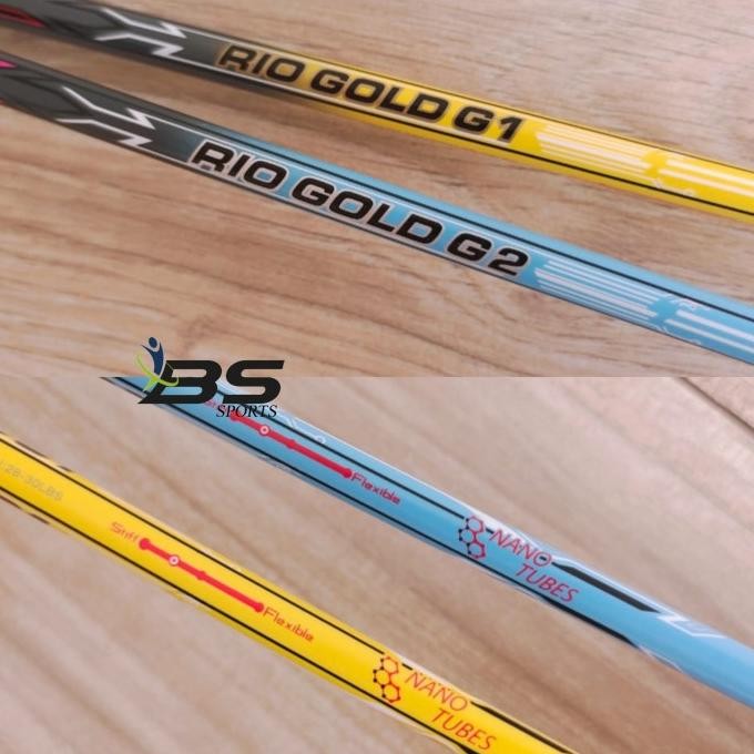 Terjangkau Raket Badminton Flypower Rio Gold G1 Rio Gold G2 Original