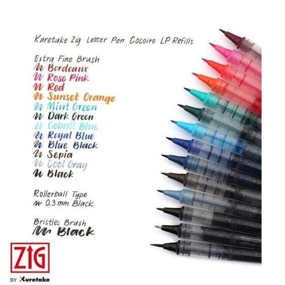 

HRG DISKON ZIG Kuretake Cocoiro Refill Fine Tip (LP-R)