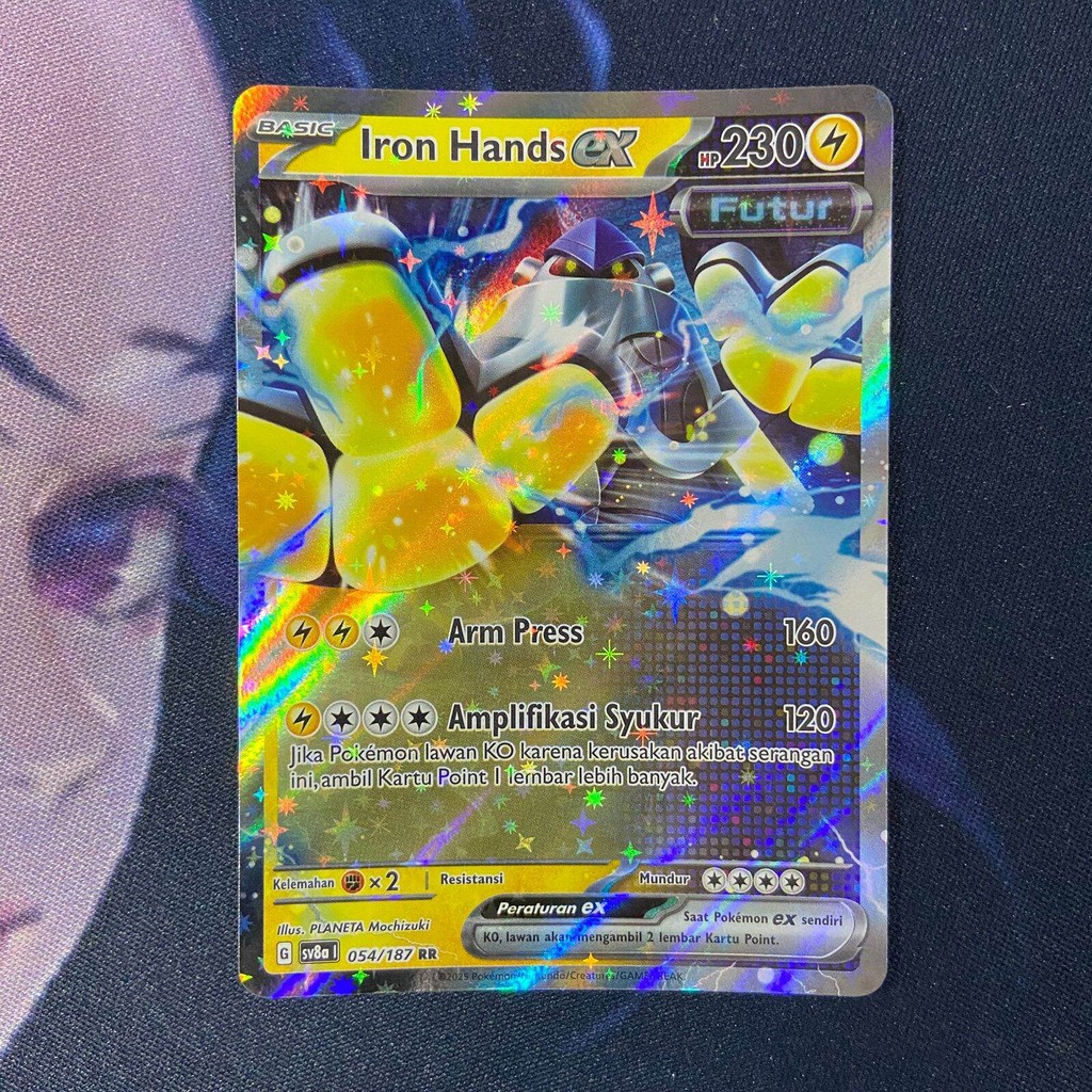 pokemon (ID) iron hands ex - SV8a 054/187 - RR
