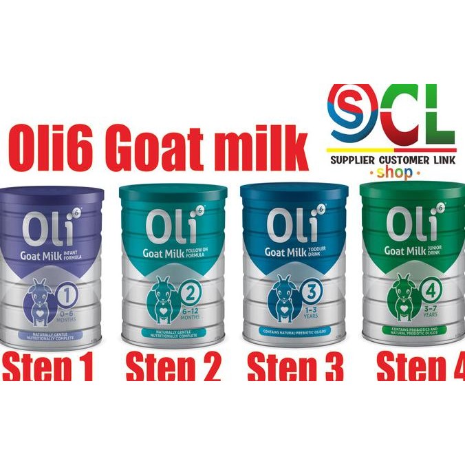 

Oli6 Goat Lk Step 1 / 2 / 3 / 4 800 Gr Susu Kambing Import