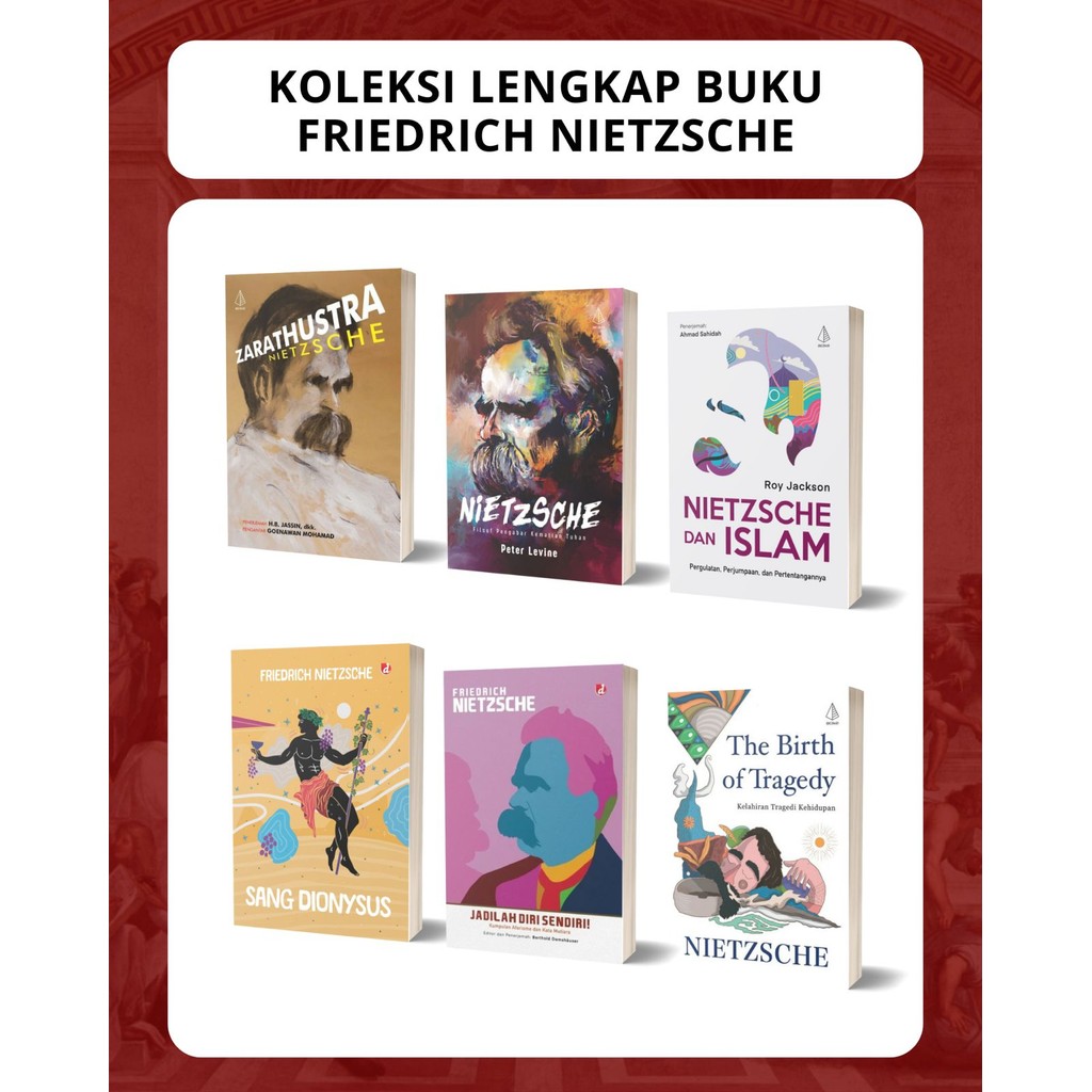 Paket Buku Friedrich Nietzsche - Filsafat