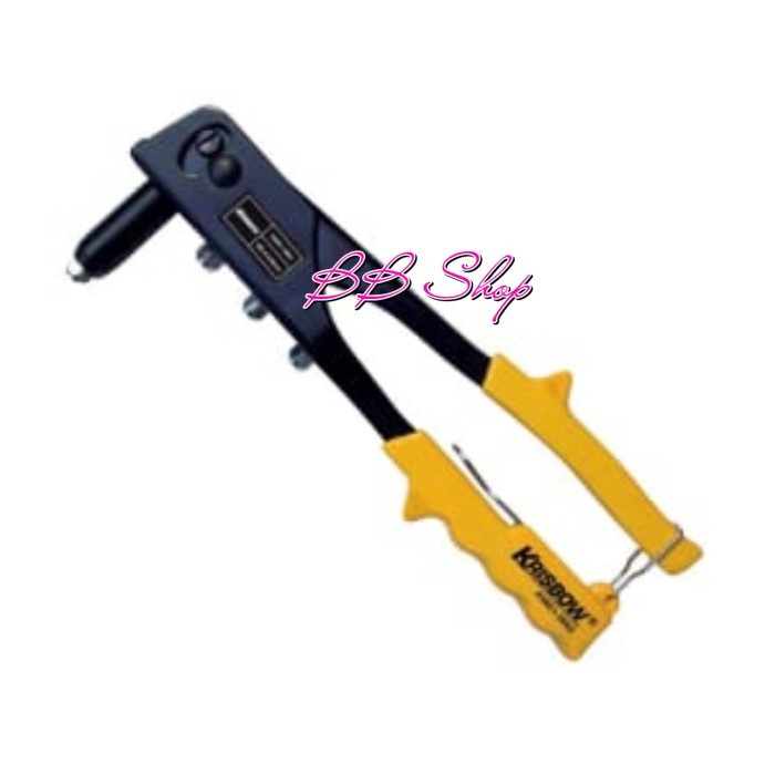 

KRISBOW TANG RIVET 25.5 CM HAND RIVETER SET 2.4-4.8 MM