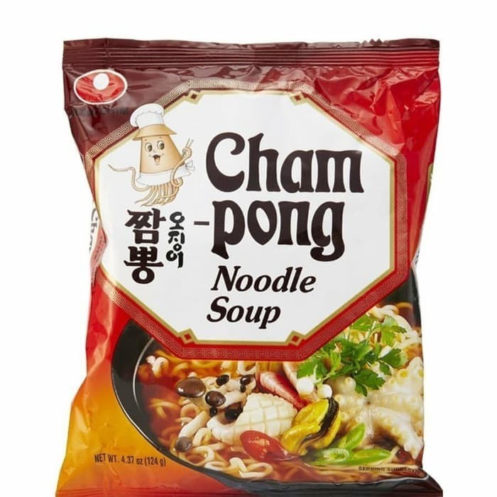 

HOT SALE! NON HALAL - Nongshim Champong - Mie Instan Rasa Seafood [124gr]